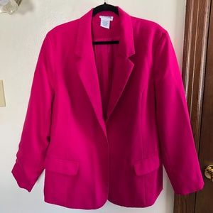 Hot Pink Suit Jacket